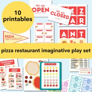 pizza restaurant printables