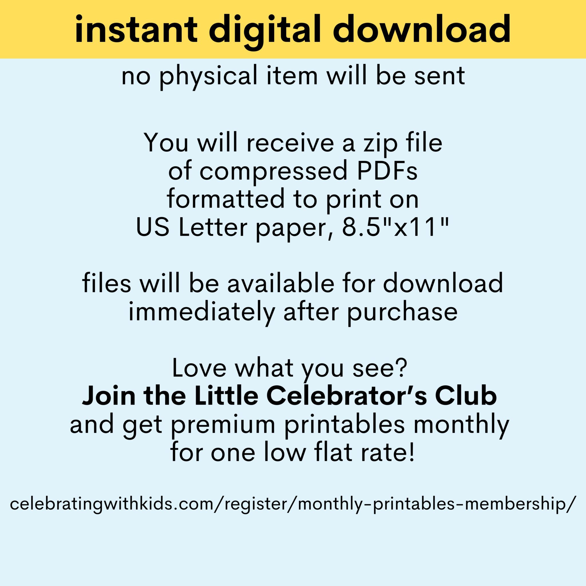 May Printables Bundle