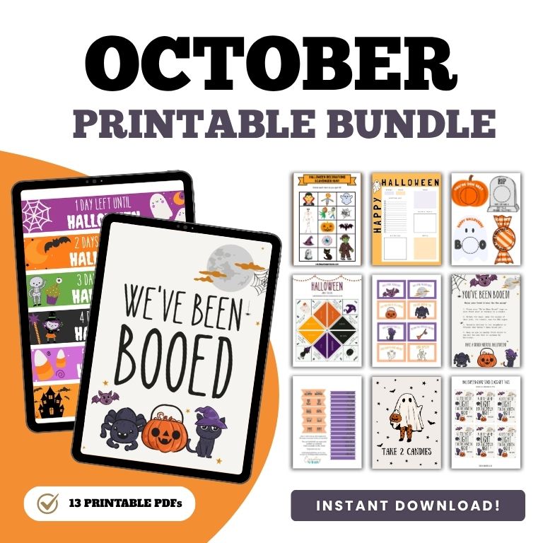 October Printables Bundle