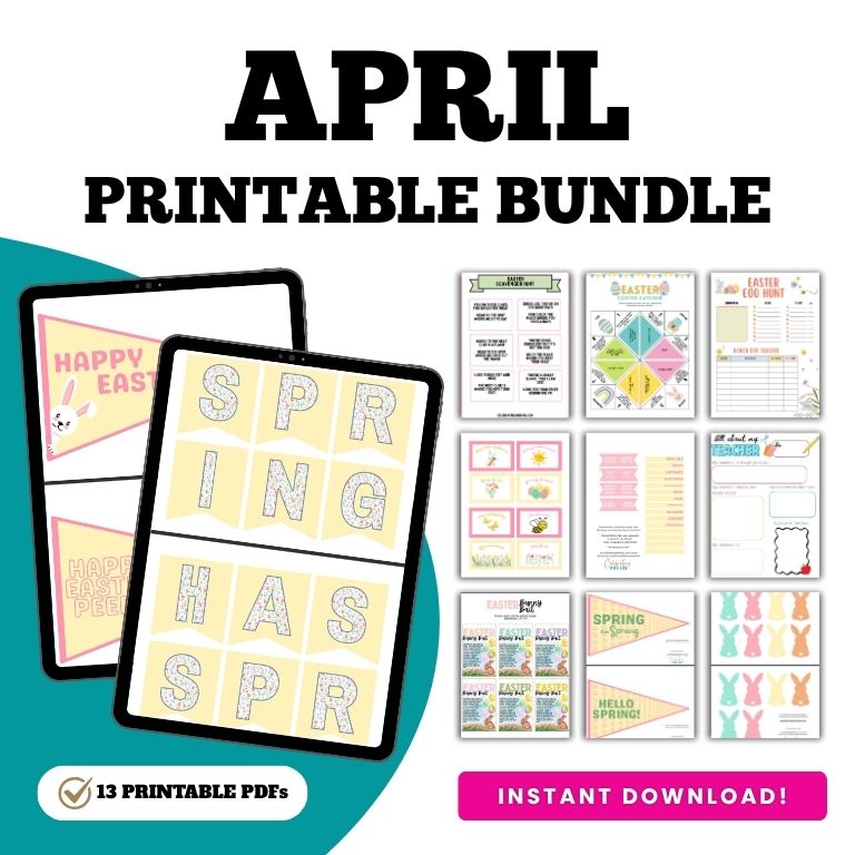 april printables bundle mock up