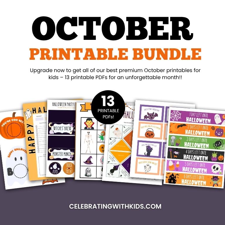 October Printables Bundle
