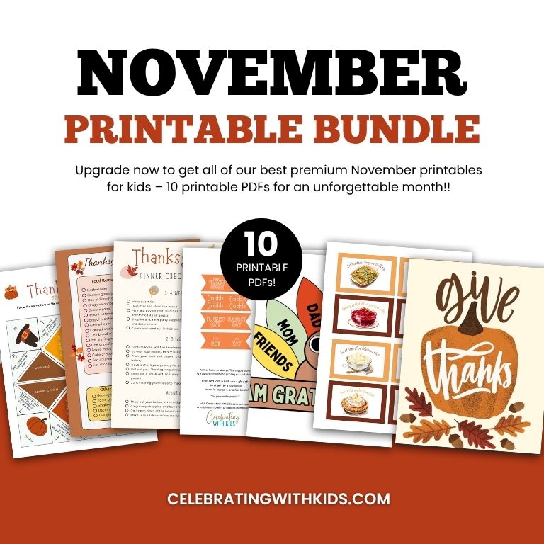 November printables Bundle