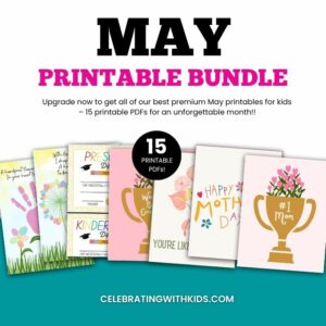 may printables bundle mock up