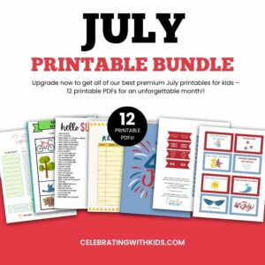 july printables bundle