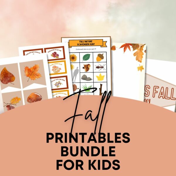 fall printables bundle