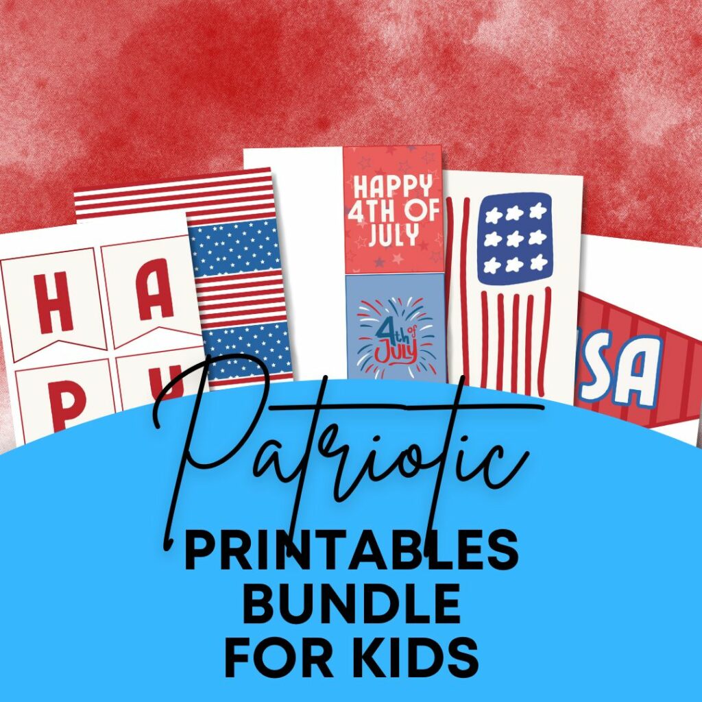 patriotic printables bundle