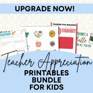 teacher appreciation printables