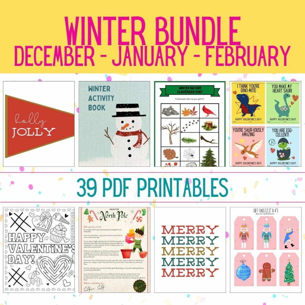 winter holidays bundle