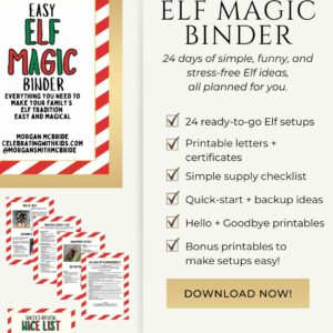 Elf Magic Binder mock up